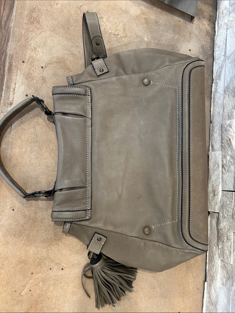 Ann Taylor Tan Hobo Bag - Picture 10 of 12